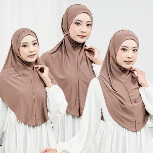 Layla Bergo Instant Medina Khimar Tali Jersey