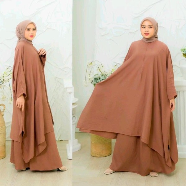 Inayah Abaya Rok Set